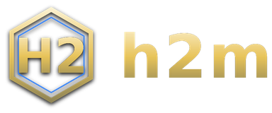 h2m logo
